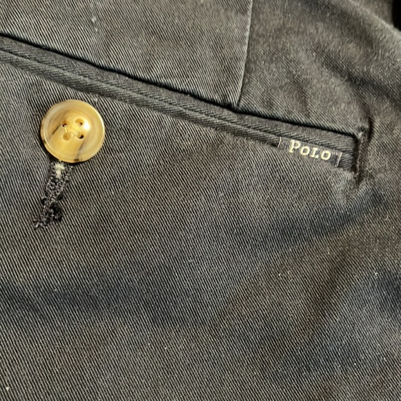 NWT NWT Mens Navy blue pants by Polo Ralph Lauren. Size 30 x 30. Classic Fit - Picture 3 of 11